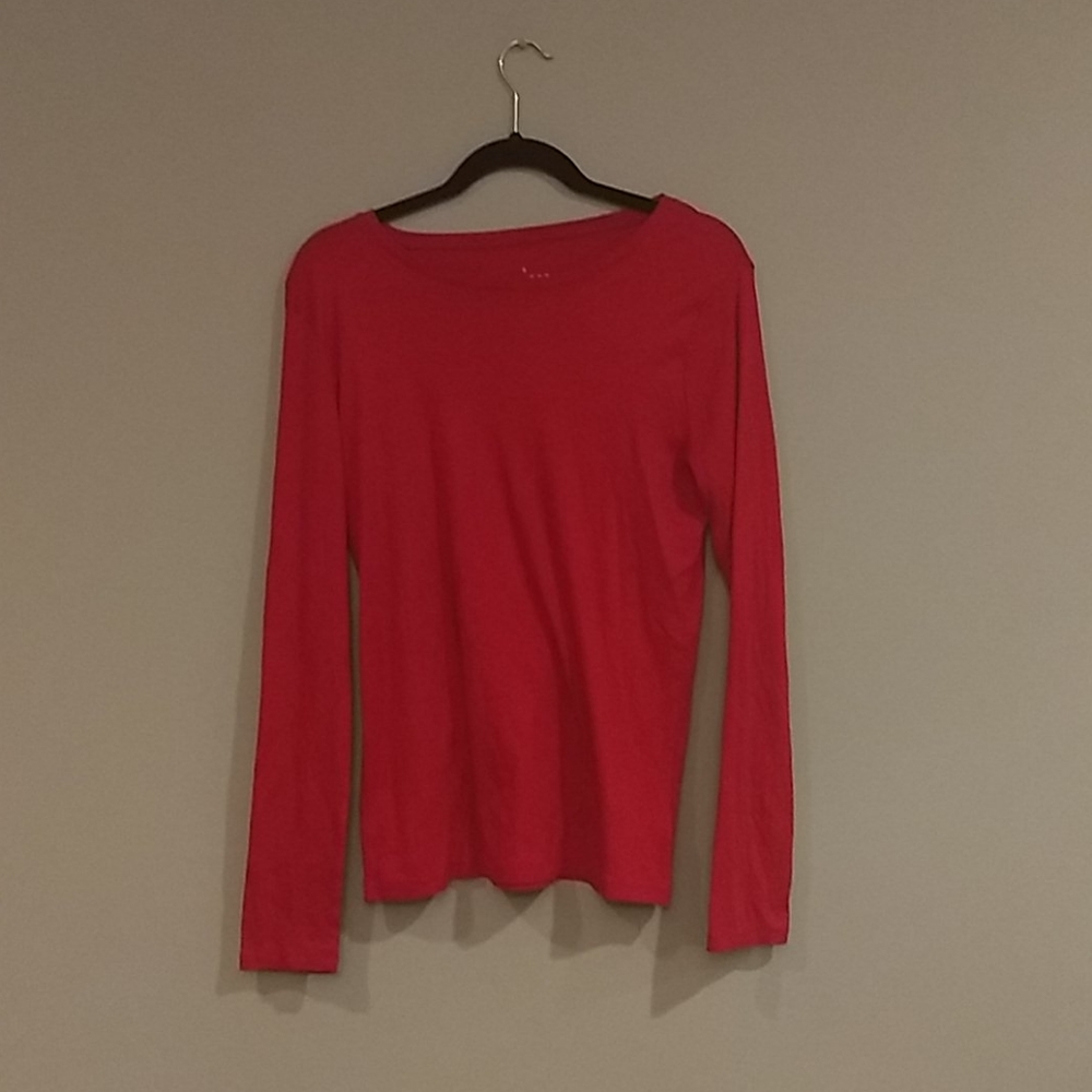 A New Day Red Long Sleeve Shirt